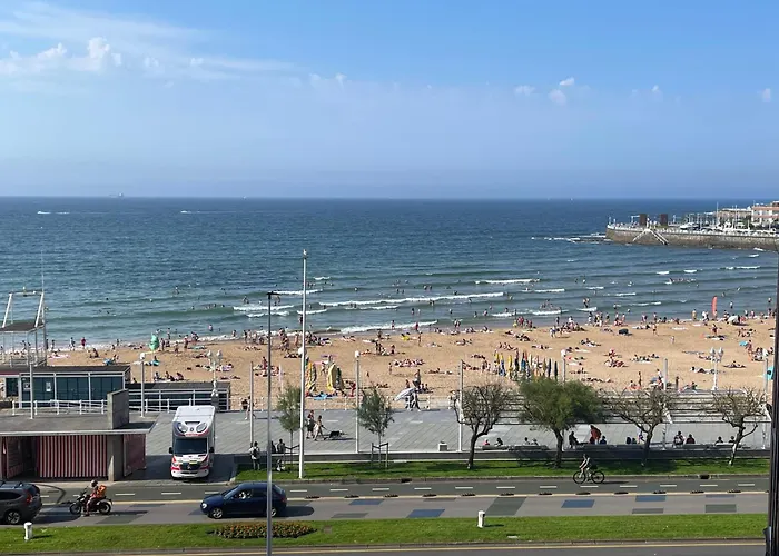 La Maestra Del Mar - Garaje - Wifi - Vistas Al Mar - Vut-3491-as Διαμέρισμα Χιχόν